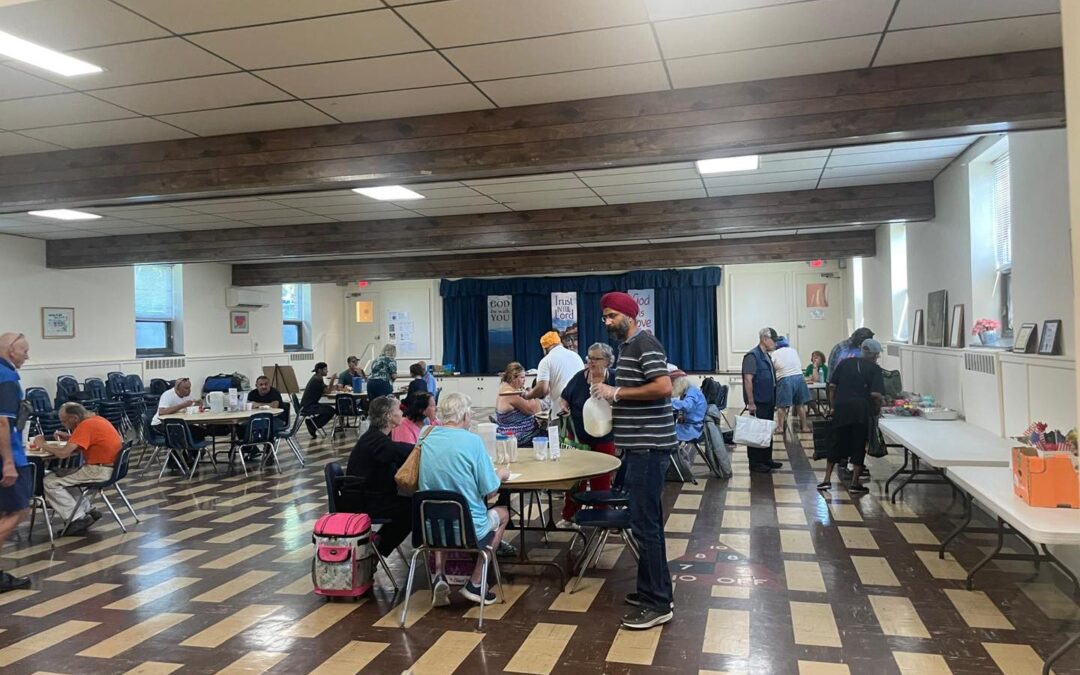 DSC Volunteers at the Monthly Food Service at Hope Dining Hall. – August 23, 2024