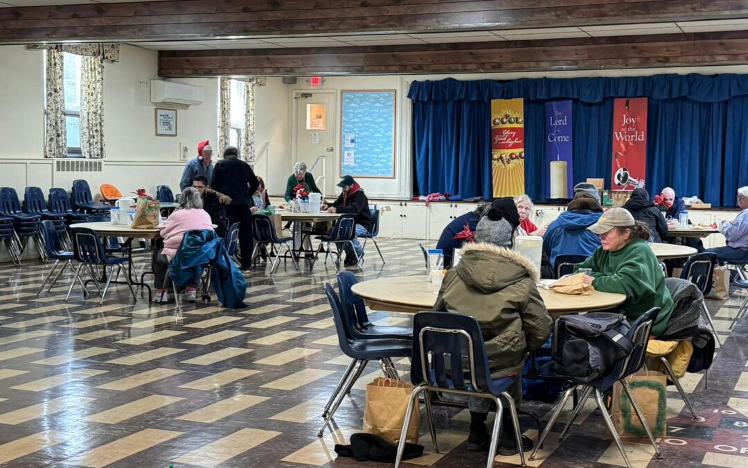 DSC Volunteers at the Monthly Food Service at Hope Dining Hall. – December 22, 2023