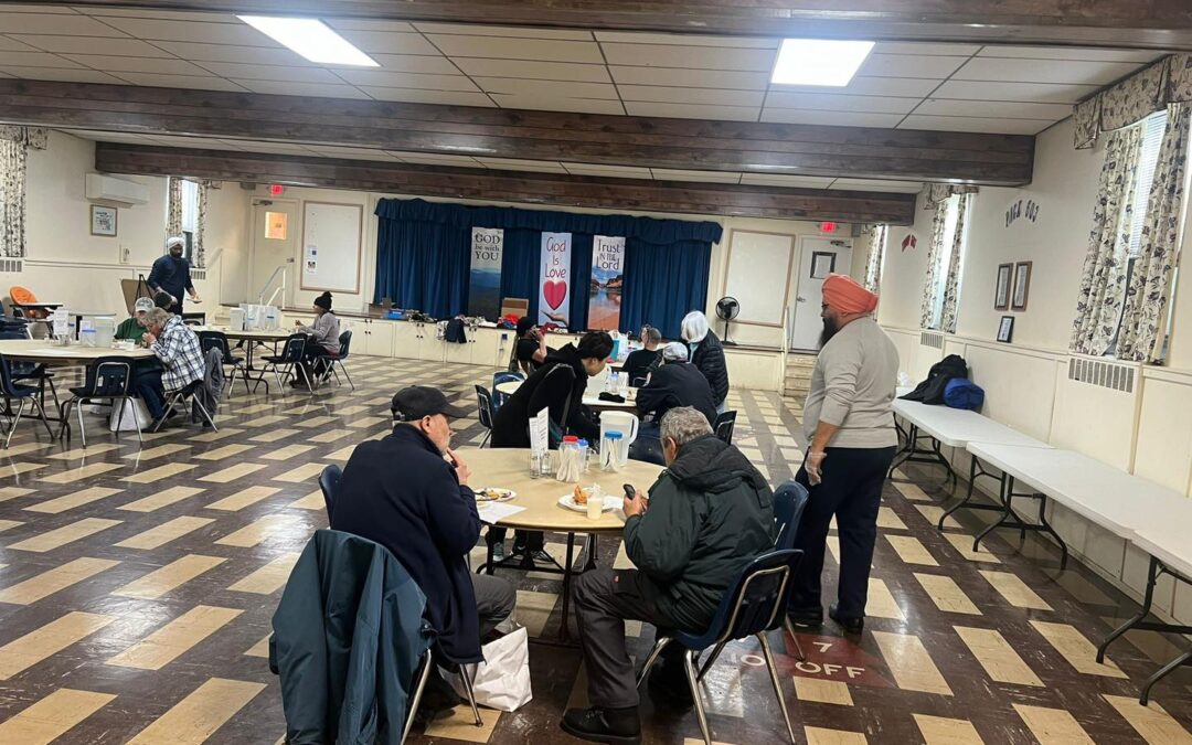 DSC Volunteers at the Monthly Food Service at Hope Dining Hall. – February 23, 2024