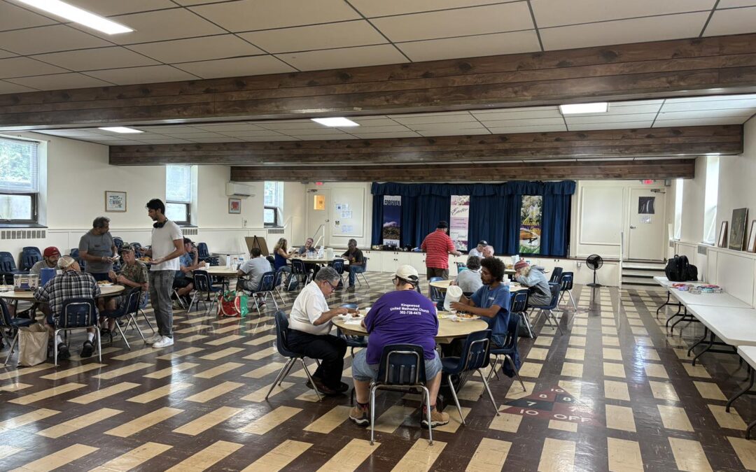 DSC Volunteers at the Monthly Food Service at Hope Dining Hall. – July 26, 2024