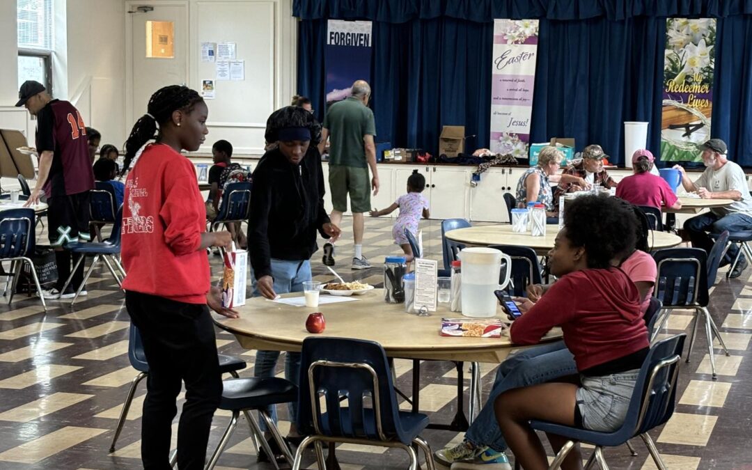 DSC Volunteers at the Monthly Food Service at Hope Dining Hall. – June 28, 2024