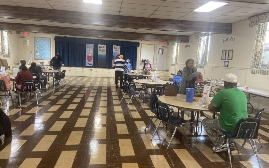 DSC Volunteers at the Monthly Food Service at Hope Dining Hall. – October 28, 2023